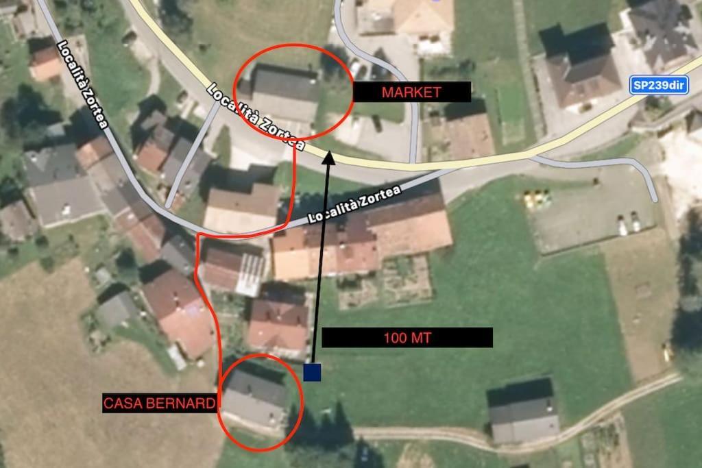Casa Bernard Zortea Vanoi Cuore Verde Del Trentino Canal San Bovo Εξωτερικό φωτογραφία